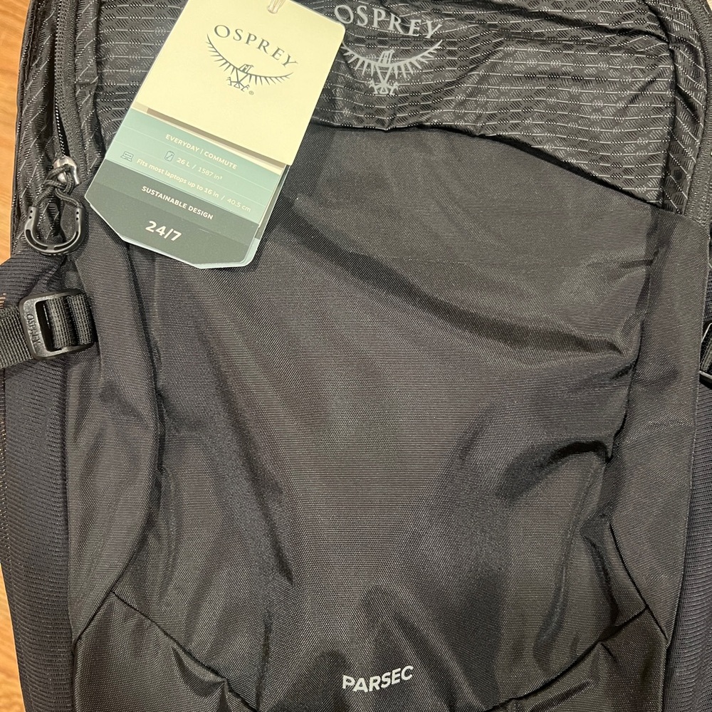 Osprey Parsec Black Men's Backpack
